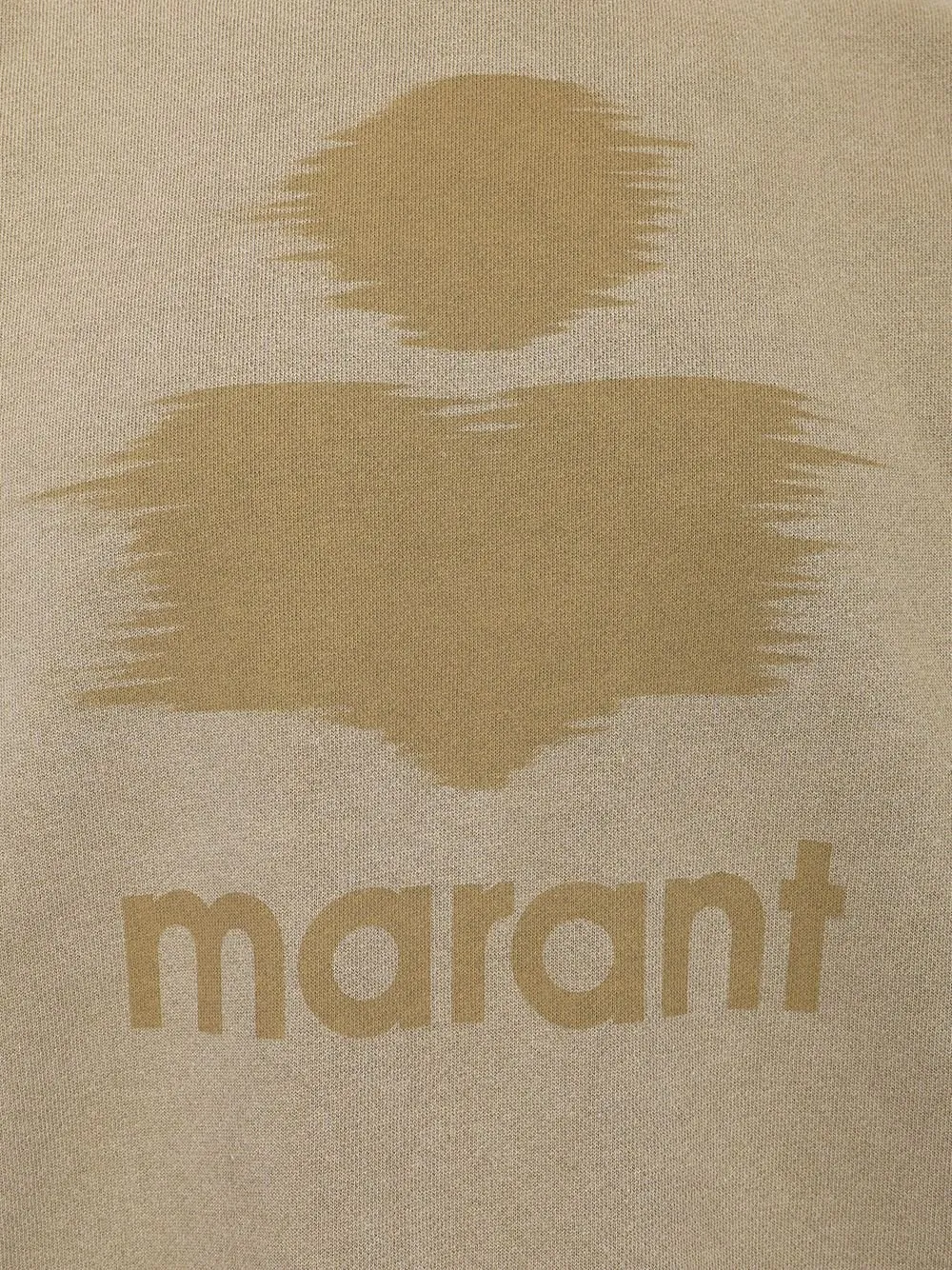 Isabel Marant Mikoy Logo Printed Sweatshirt