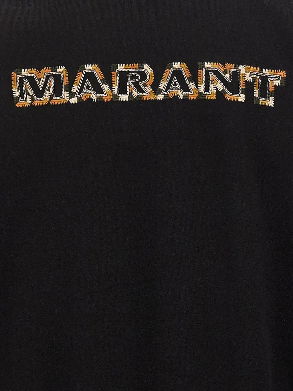 Isabel Marant Mikoe Logo-Embroidered Crewneck Sweatshirt