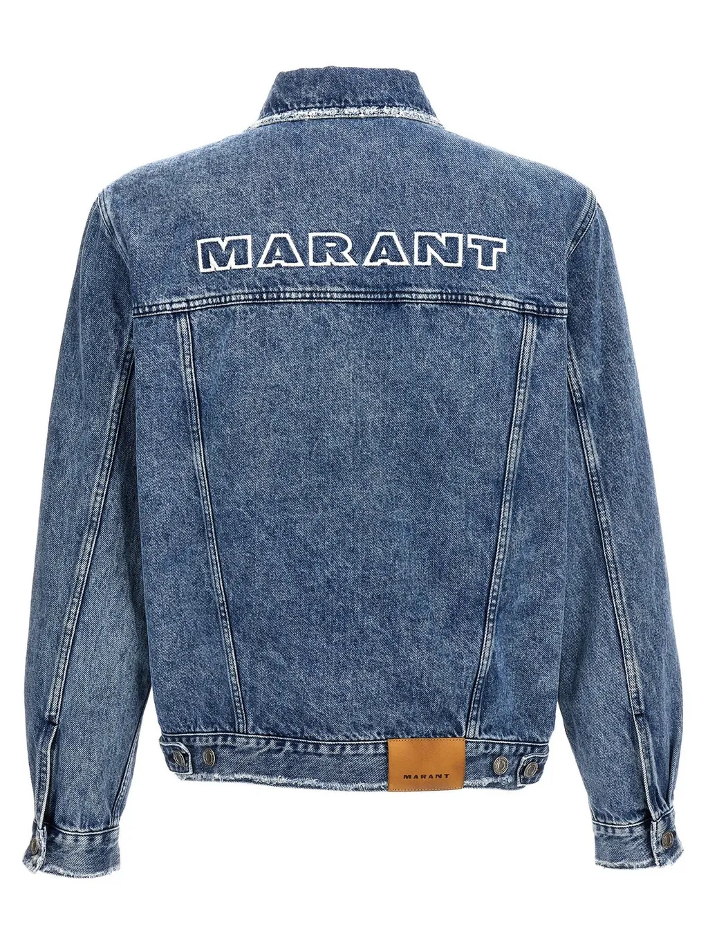Isabel Marant Jango Button-Up Denim Jacket