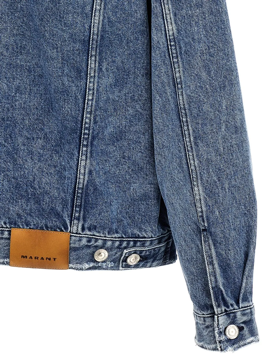Isabel Marant Jango Button-Up Denim Jacket