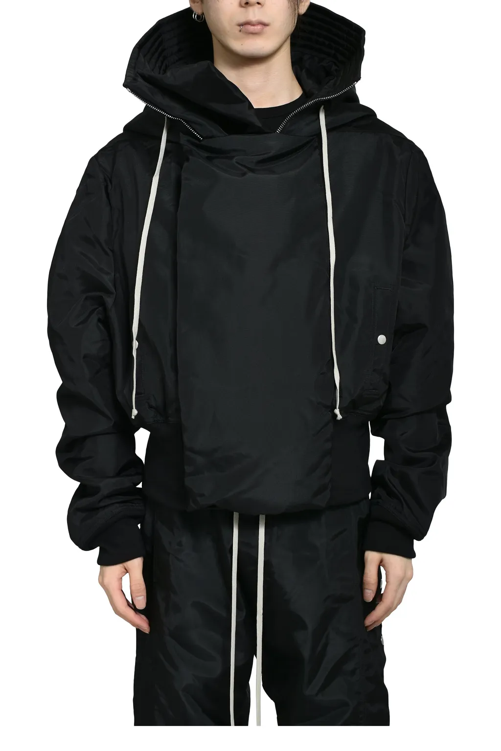 Cropped Alice Parka / Black