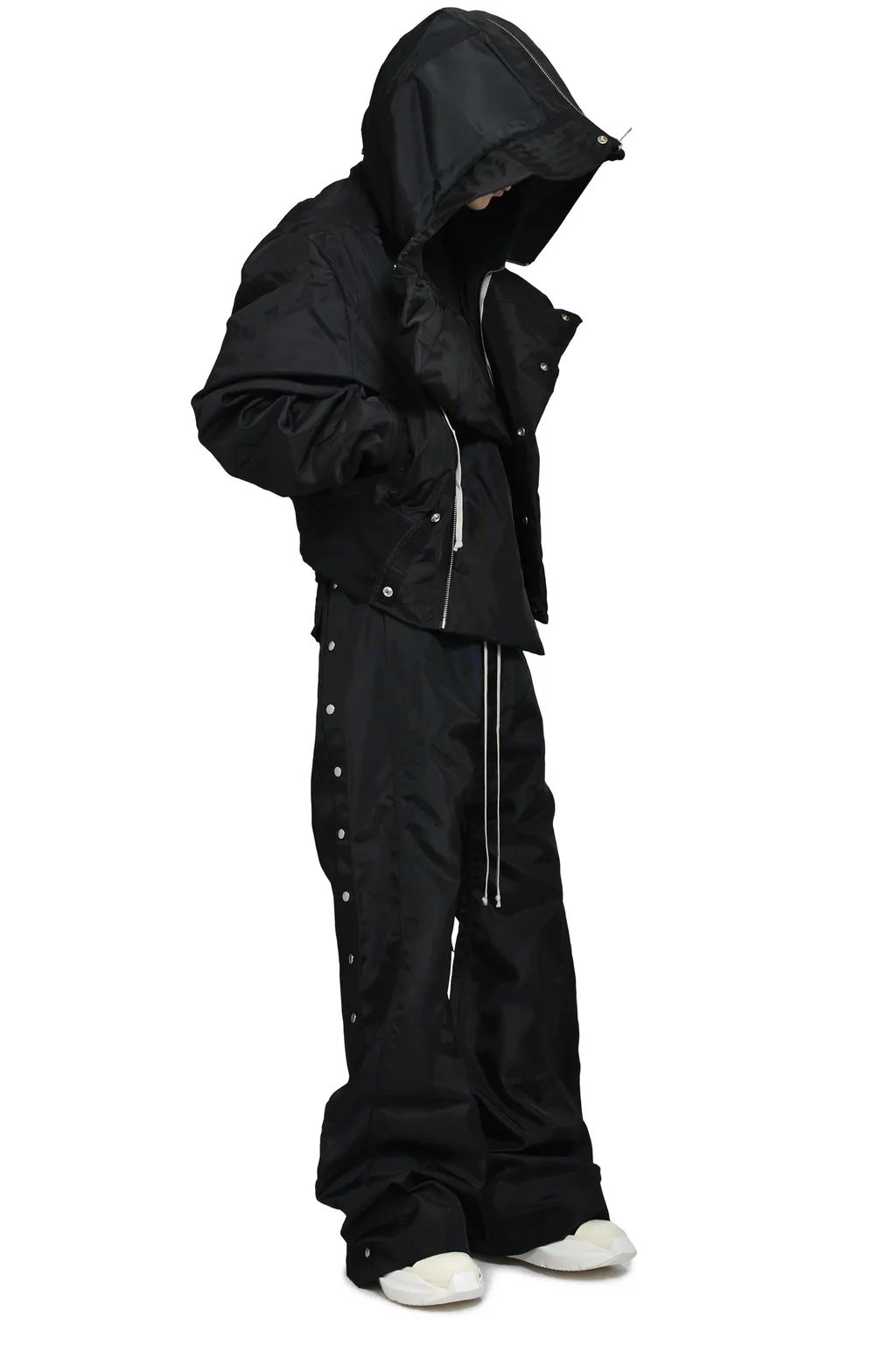 Cropped Alice Parka / Black