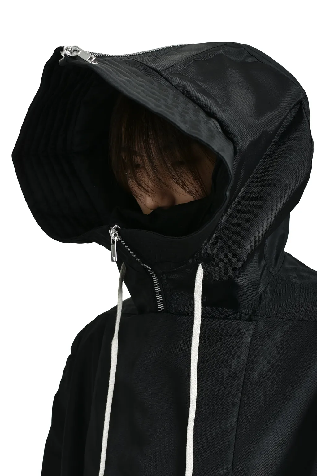 Cropped Alice Parka / Black