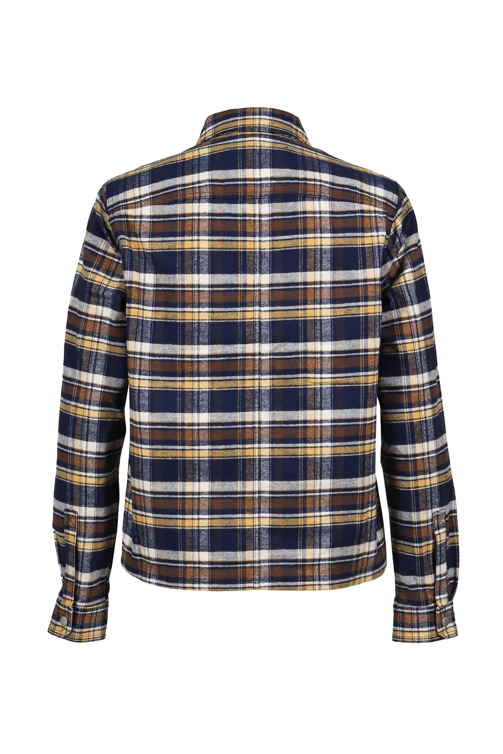 Cropped Outershirt / Gasoline Plaid