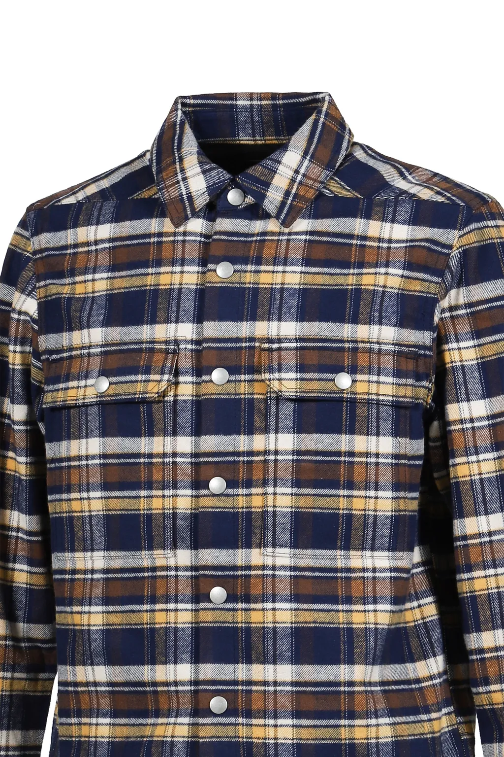 Cropped Outershirt / Gasoline Plaid