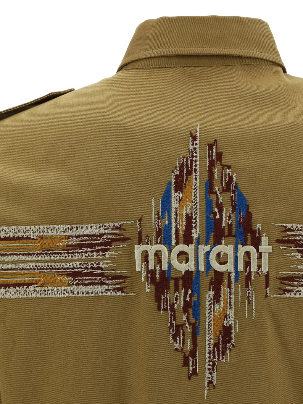 Isabel Marant Logo Embroidered Pomili Shirt