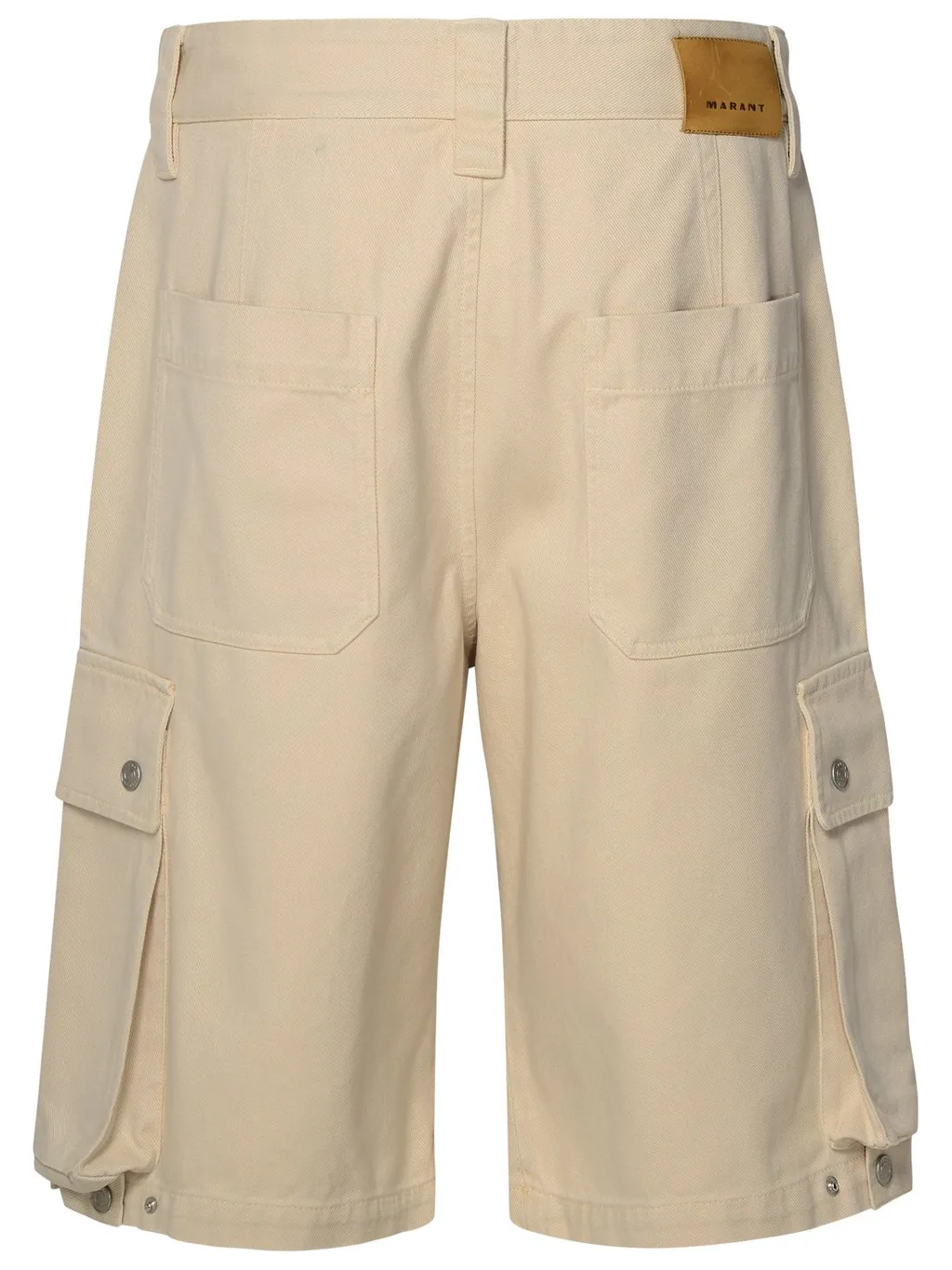 Isabel Marant Mid-Rise Loose-Fit Cargo Shorts