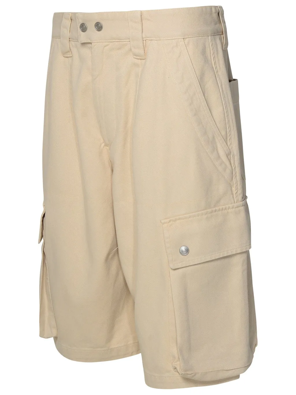 Isabel Marant Mid-Rise Loose-Fit Cargo Shorts