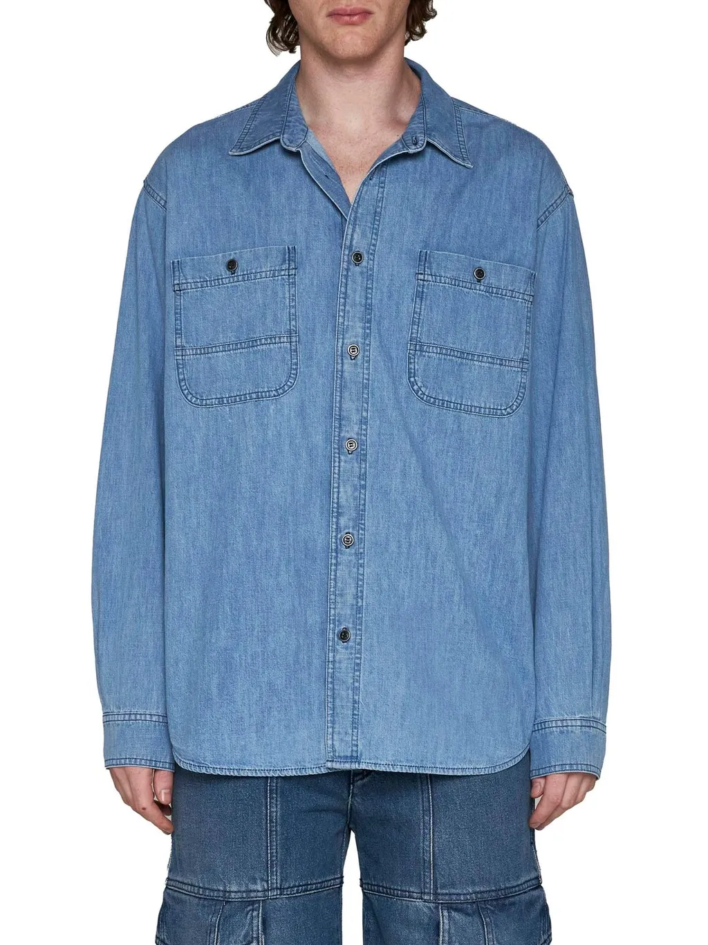 Isabel Marant Long-Sleeved Button-Up Shirt