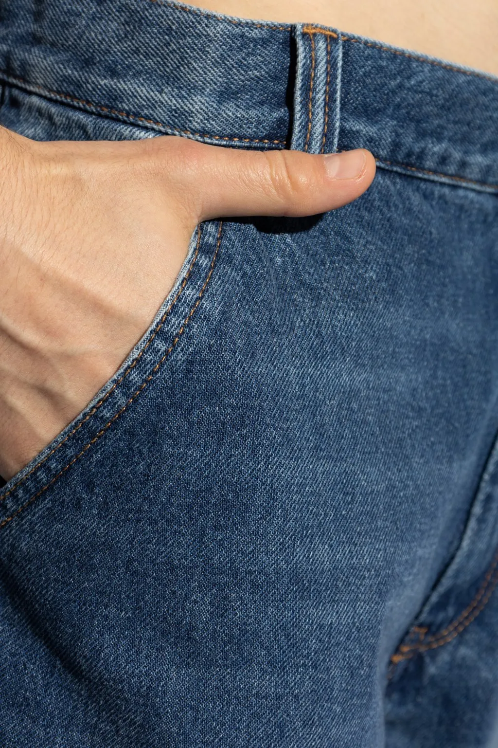 Isabel Marant Jorama Logo-Patch Jeans