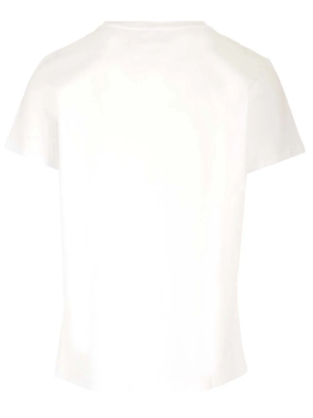 Isabel Marant Zafferh Logo Embroidered Crewneck T-Shirt