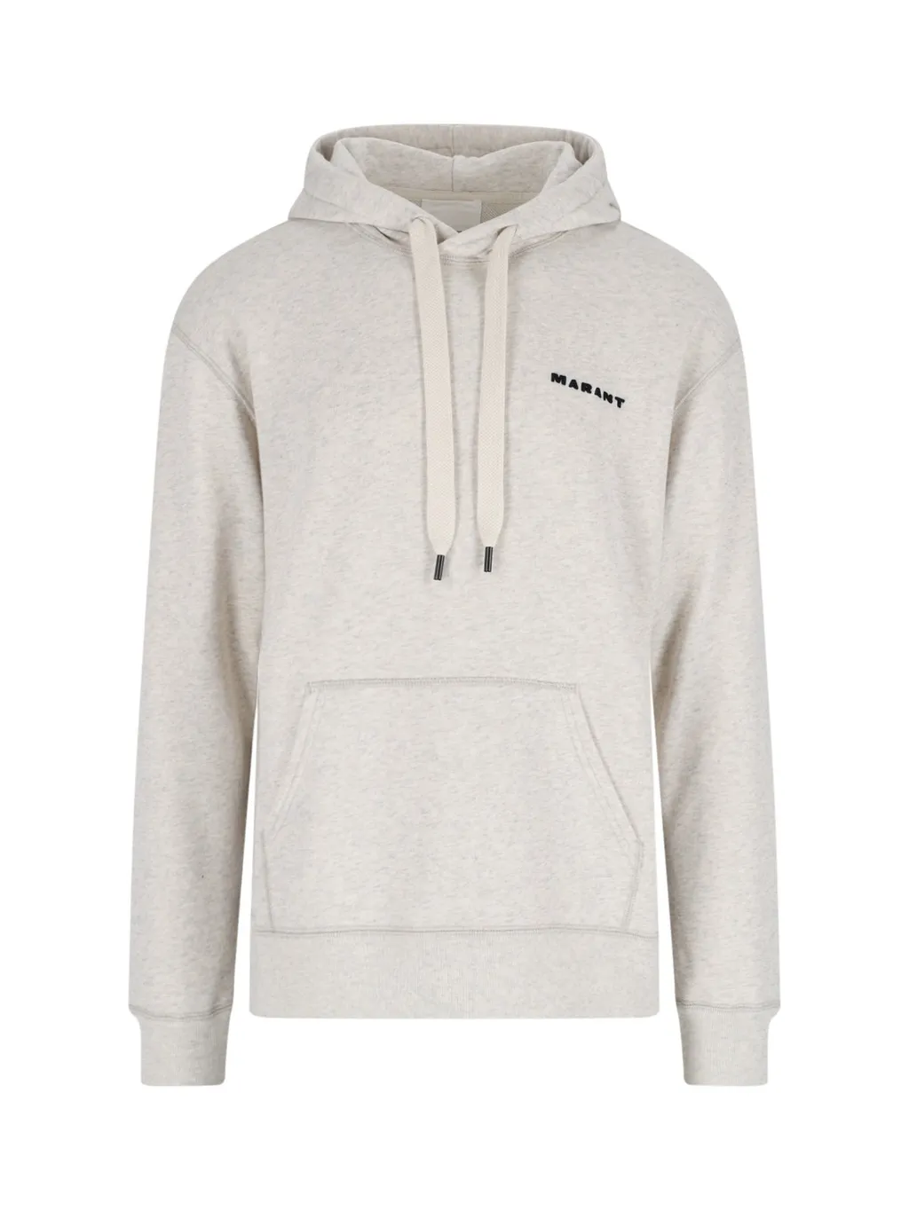 Isabel Marant Logo Embroidered Drawstring Hoodie