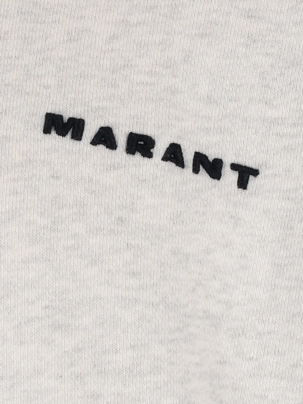 Isabel Marant Logo Embroidered Drawstring Hoodie