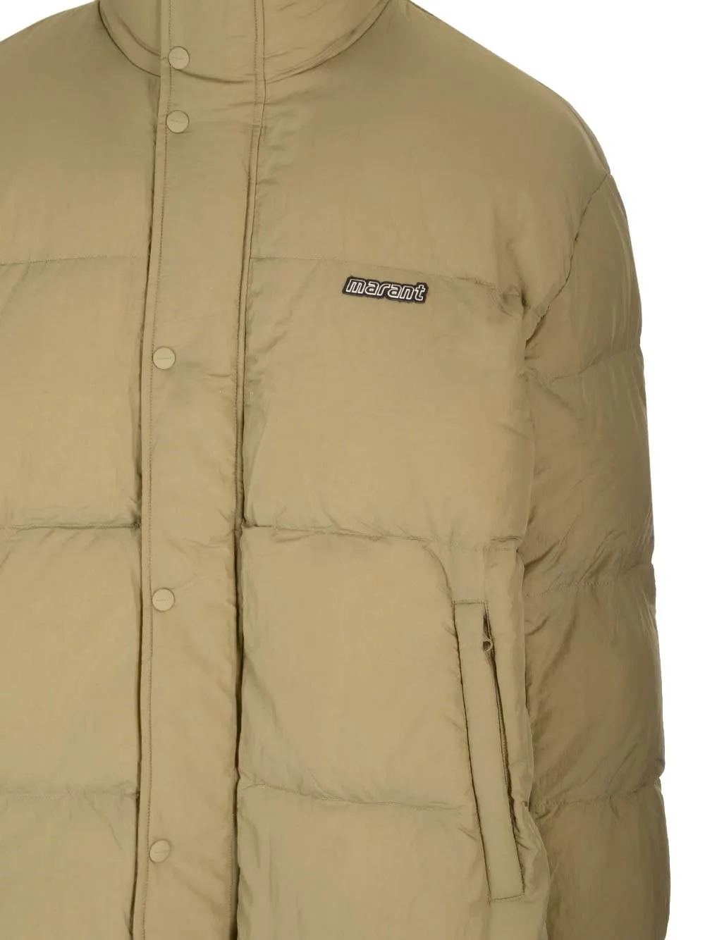 Isabel Marant Logo Patch Padded Jacket