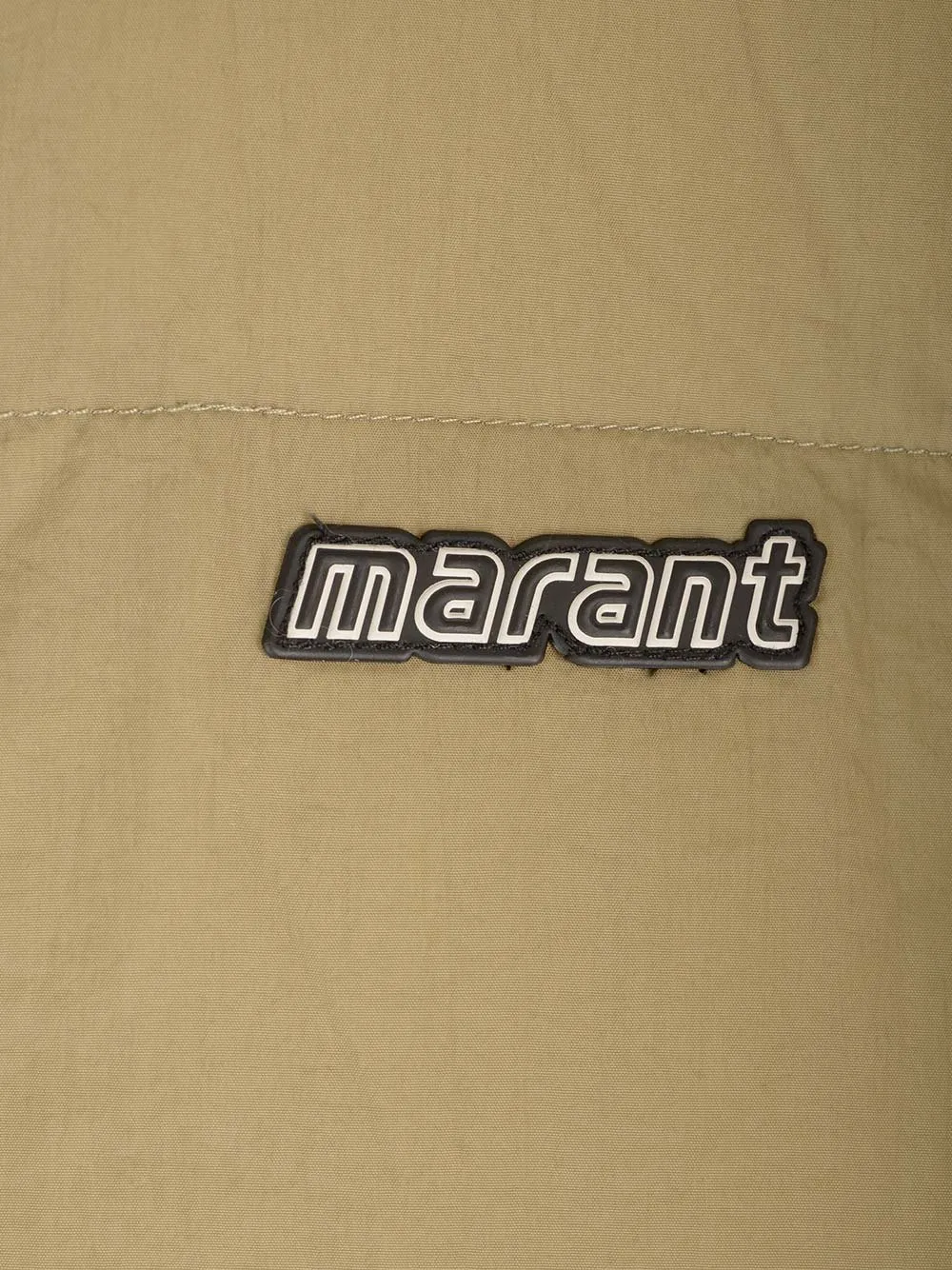 Isabel Marant Logo Patch Padded Jacket