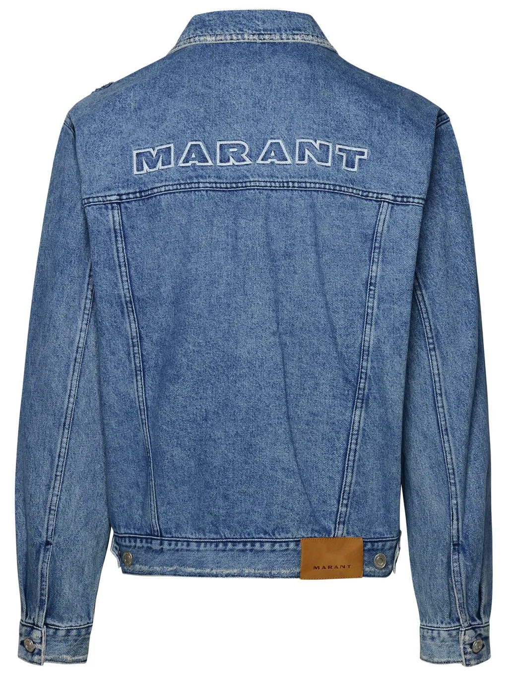 Isabel Marant Jango Button-Up Denim Jacket