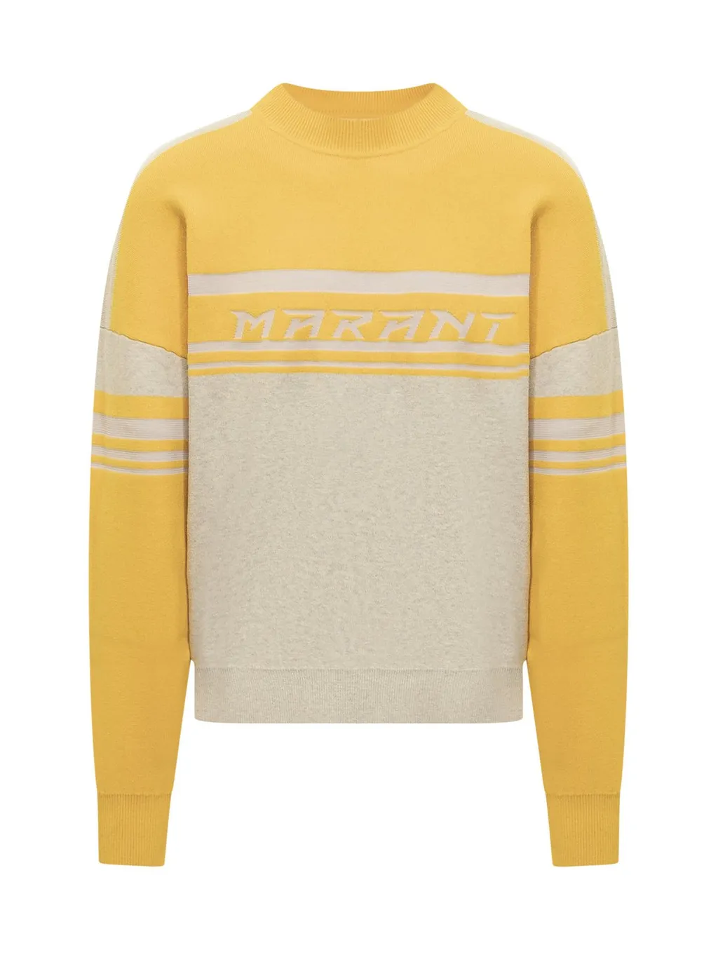 Isabel Marant Logo Knitted Crewneck Jumper