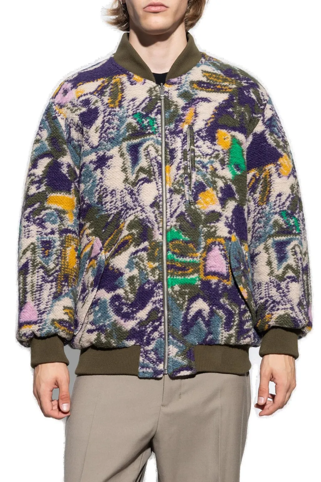 Isabel Marant Otis Reversible Zipped Bomber Jacket