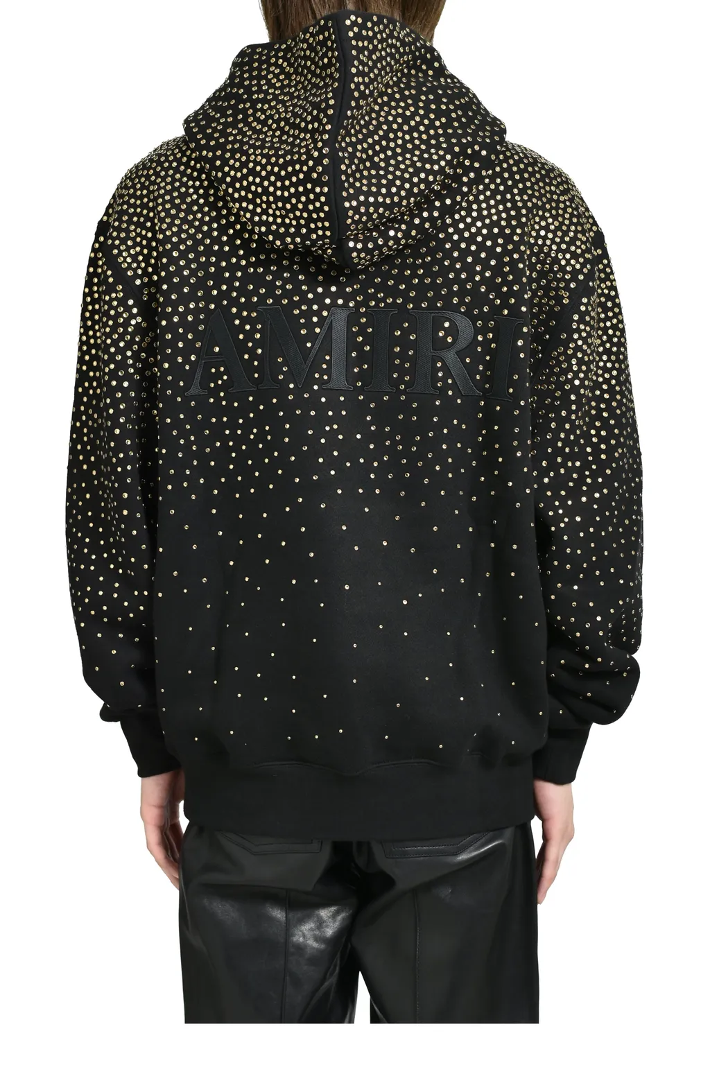 Crystal Amiri Hoodie / Black