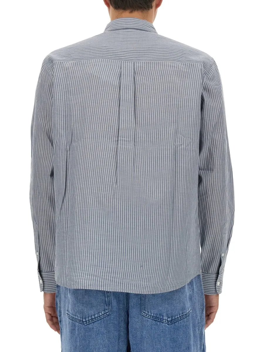 Isabel Marant Striped Button-Up Shirt