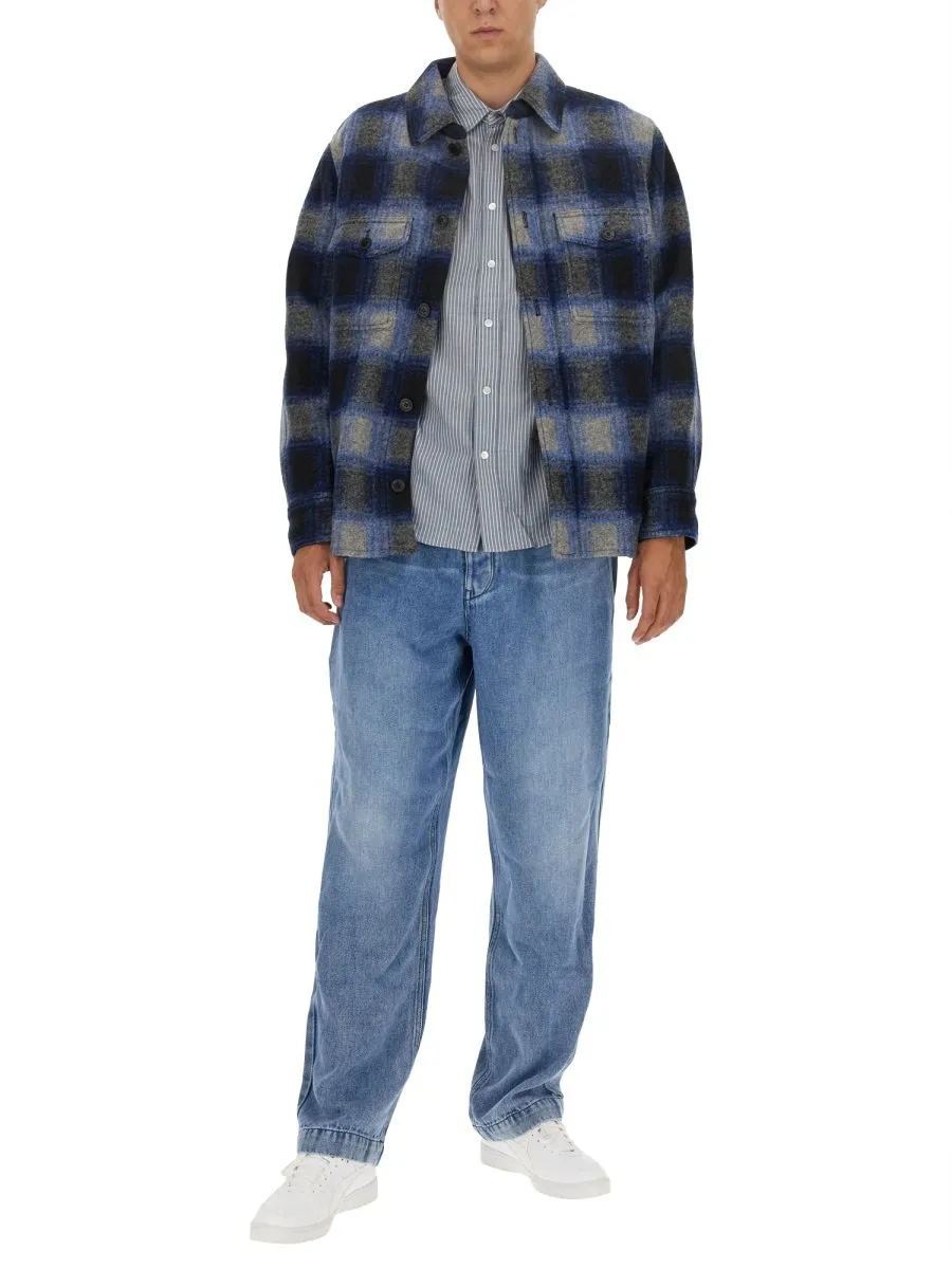 Isabel Marant Striped Button-Up Shirt