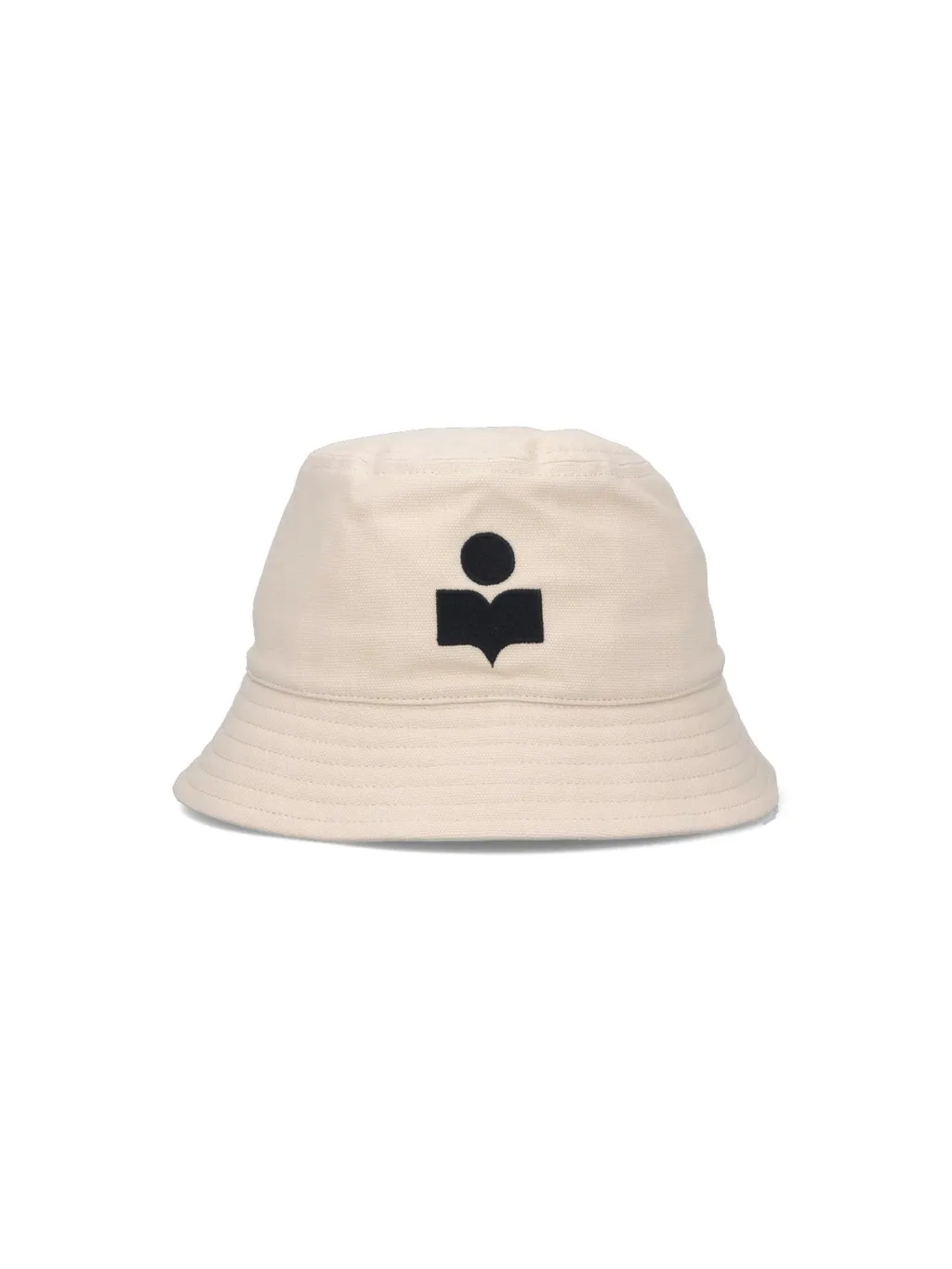 Isabel Marant Logo Embroidered Narrow Brim Bucket Hat