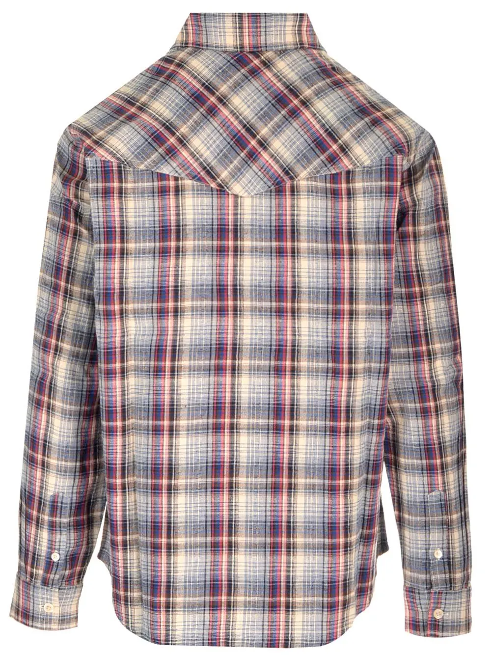 Isabel Marant Checked Long-Sleeved Shirt