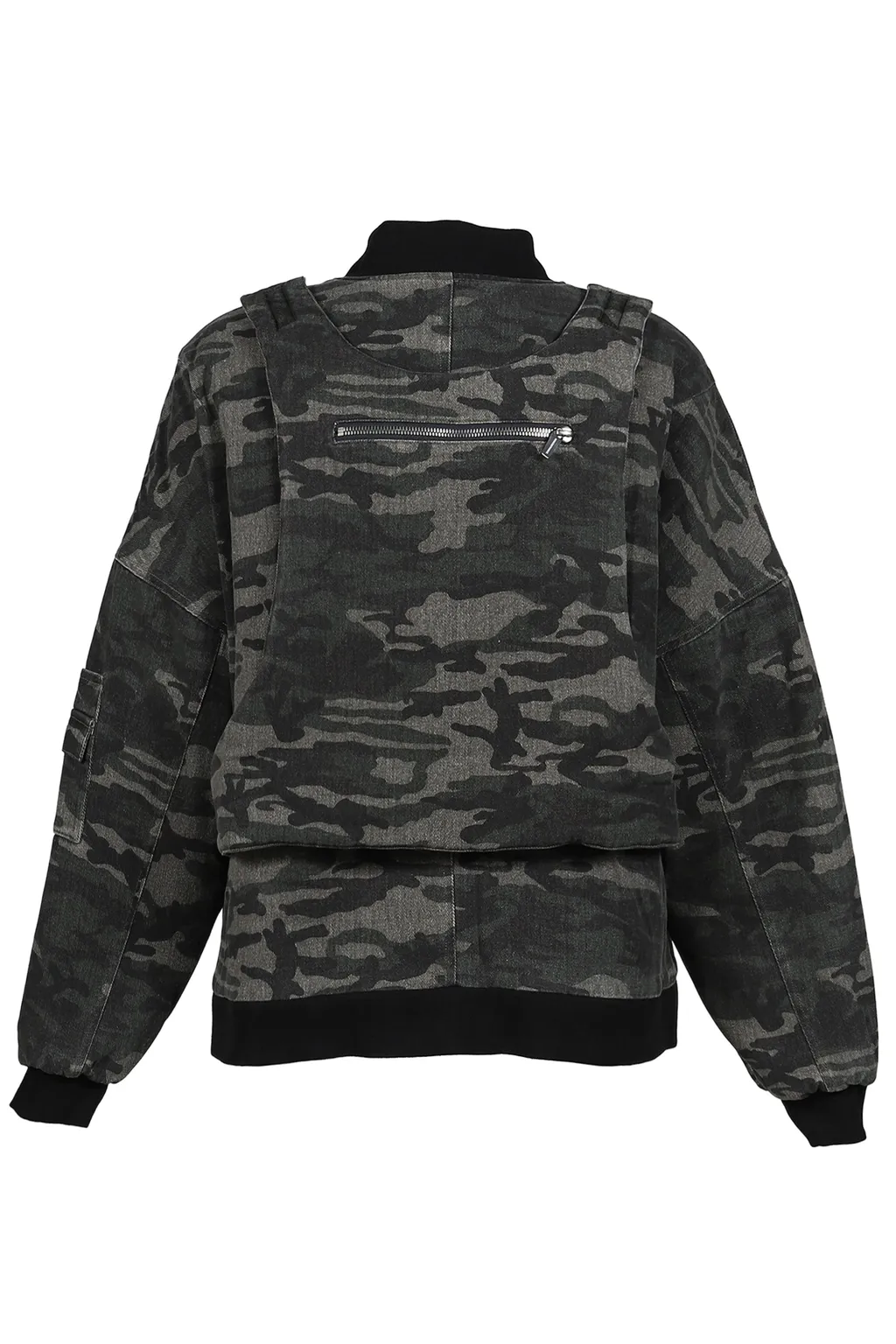 Camo Bomber Jacket / Woodlan Camo