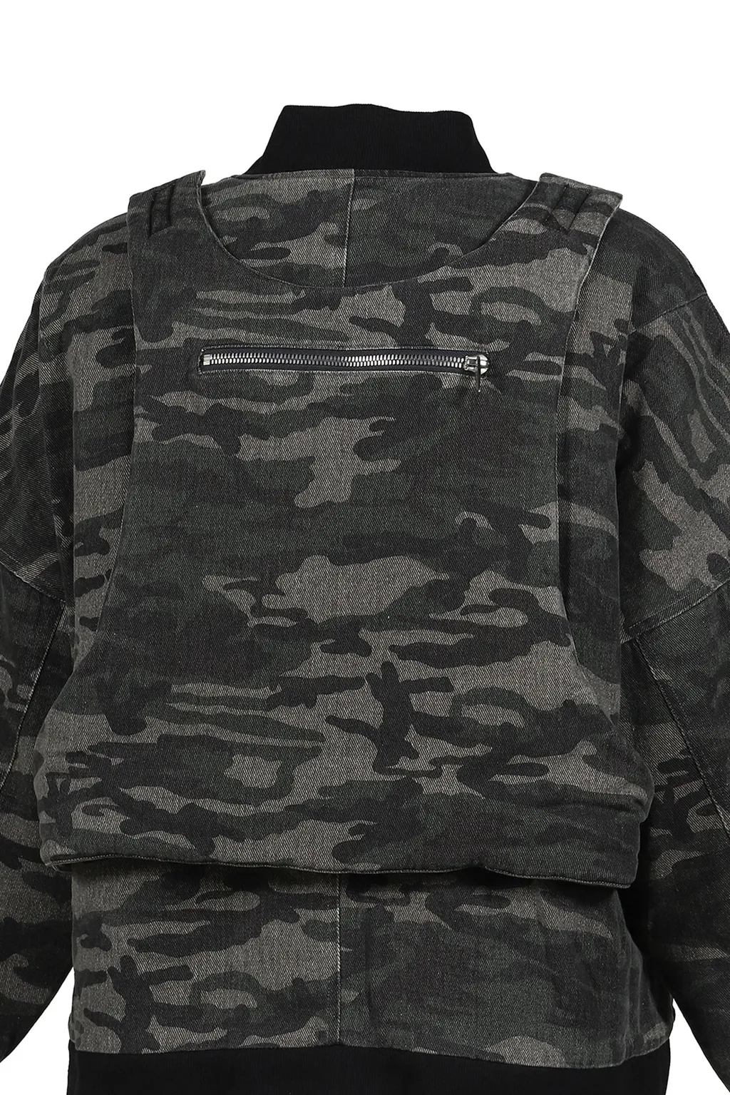 Camo Bomber Jacket / Woodlan Camo