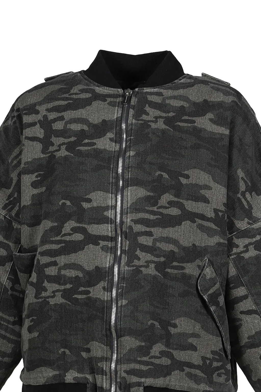 Camo Bomber Jacket / Woodlan Camo