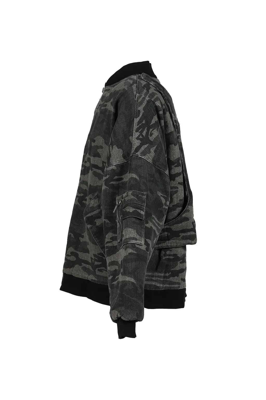 Camo Bomber Jacket / Woodlan Camo