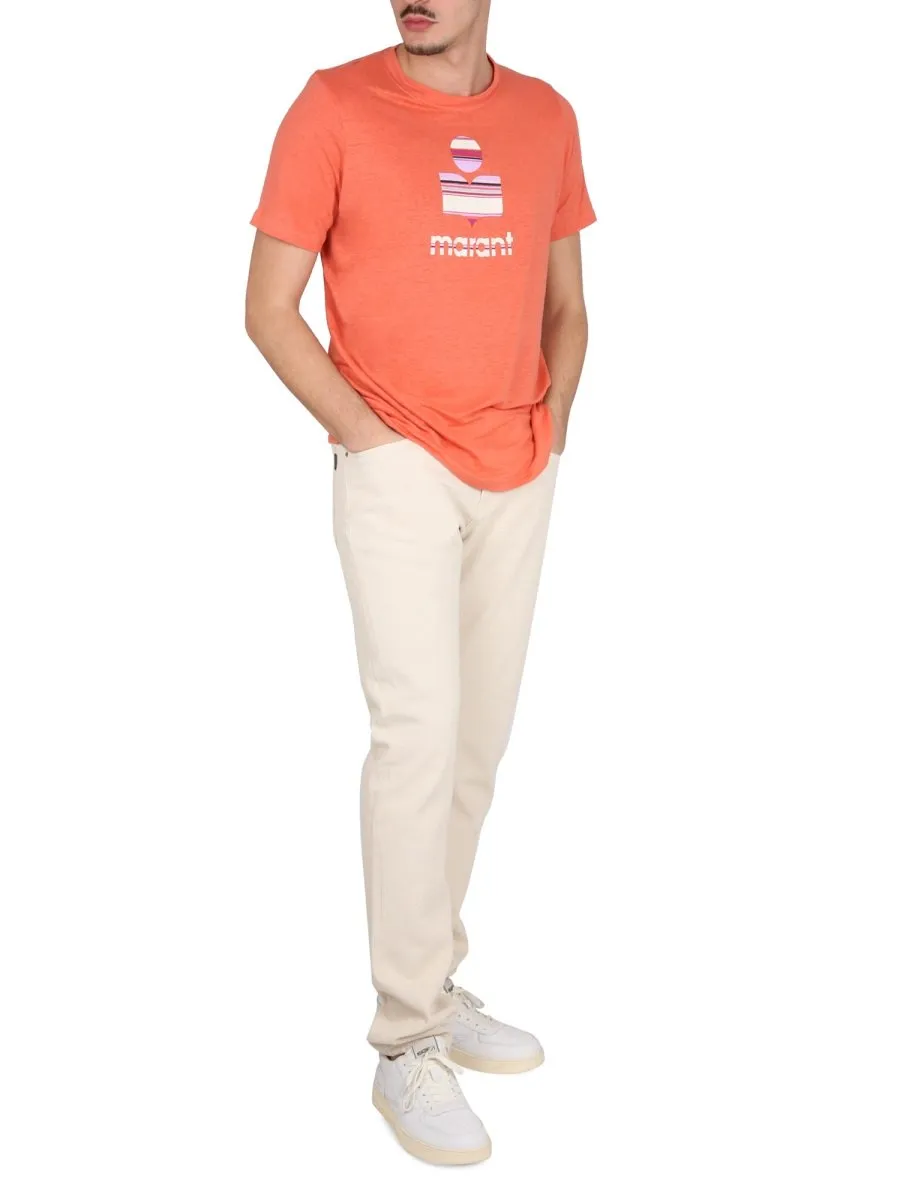 Isabel Marant Short-Sleeved Crewneck T-Shirt
