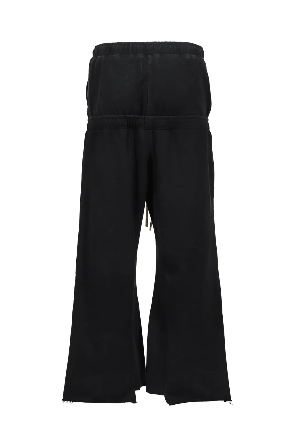 Double Sweat Pants / Washed Blk