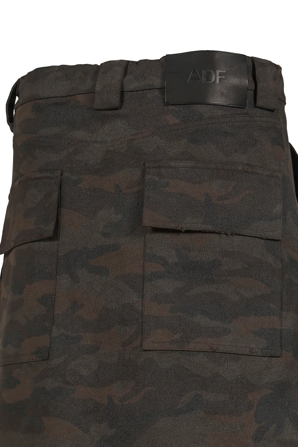 Night Camo Cargo Skirt / D.Camo