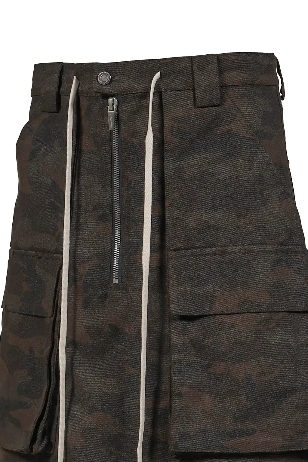 Night Camo Cargo Skirt / D.Camo