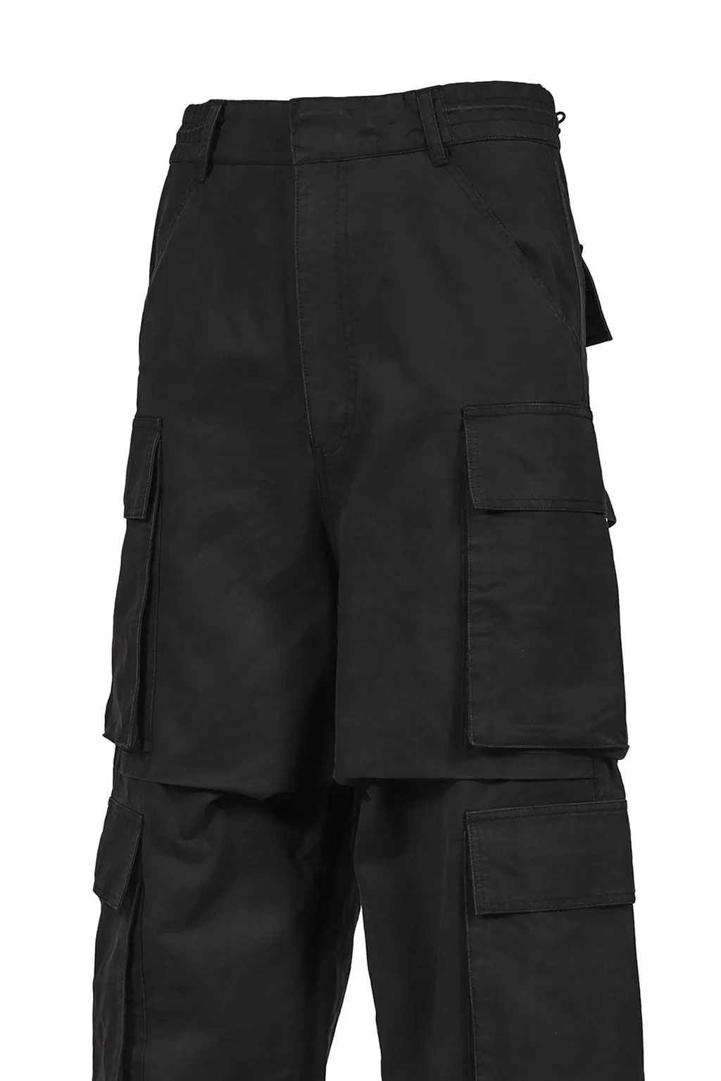 Rave Cargo Pants / Washed Black