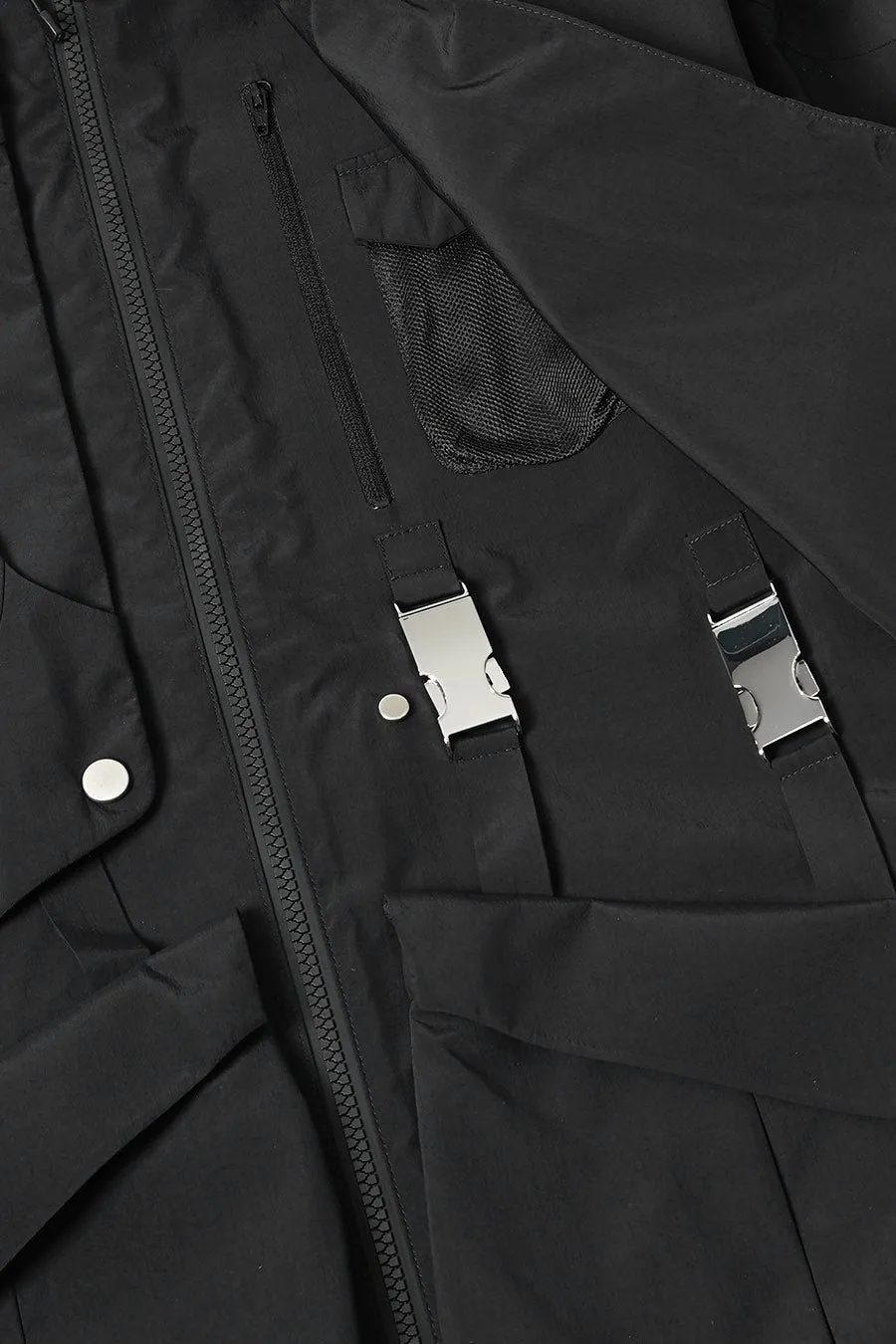 J.L - A.L Lobe Panelled Zip-Up Jacket