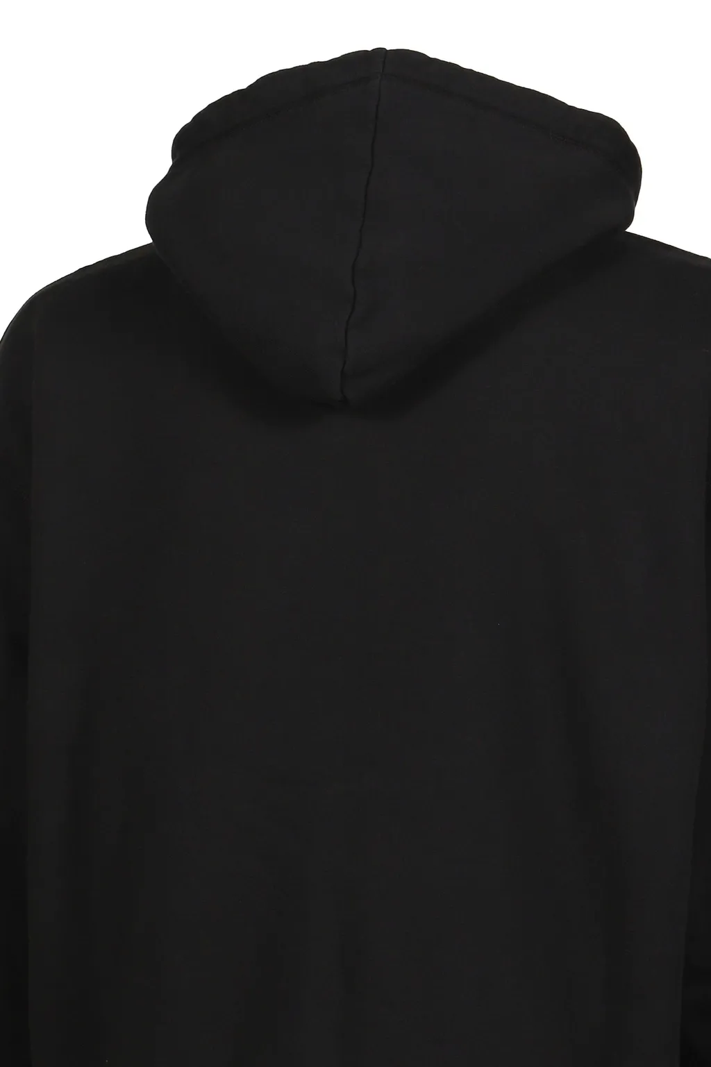 Relax Fit Zipped Hoodie / Black