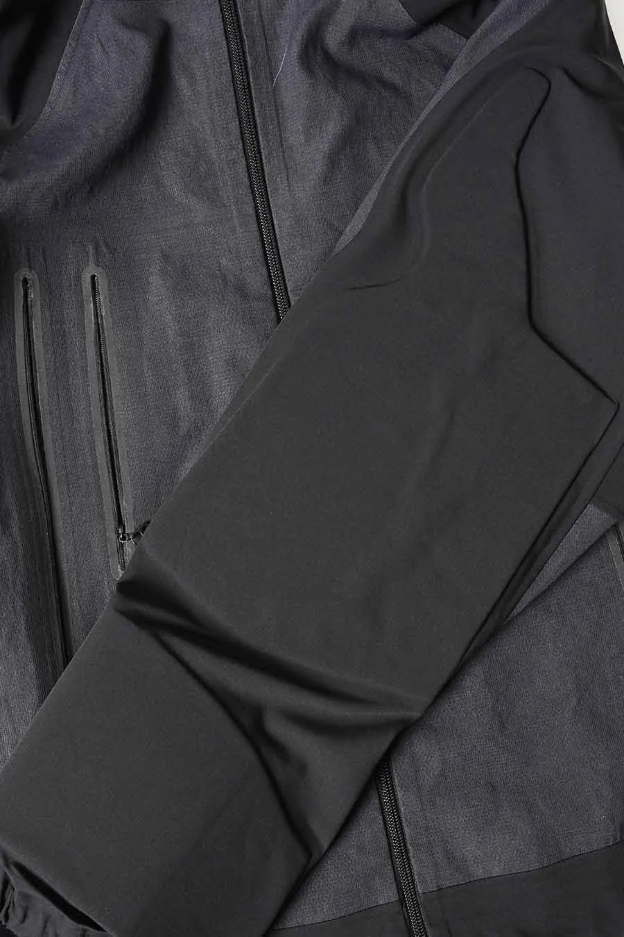 J.L - A.L Armour Padded-Panels Zip-Up Jacket