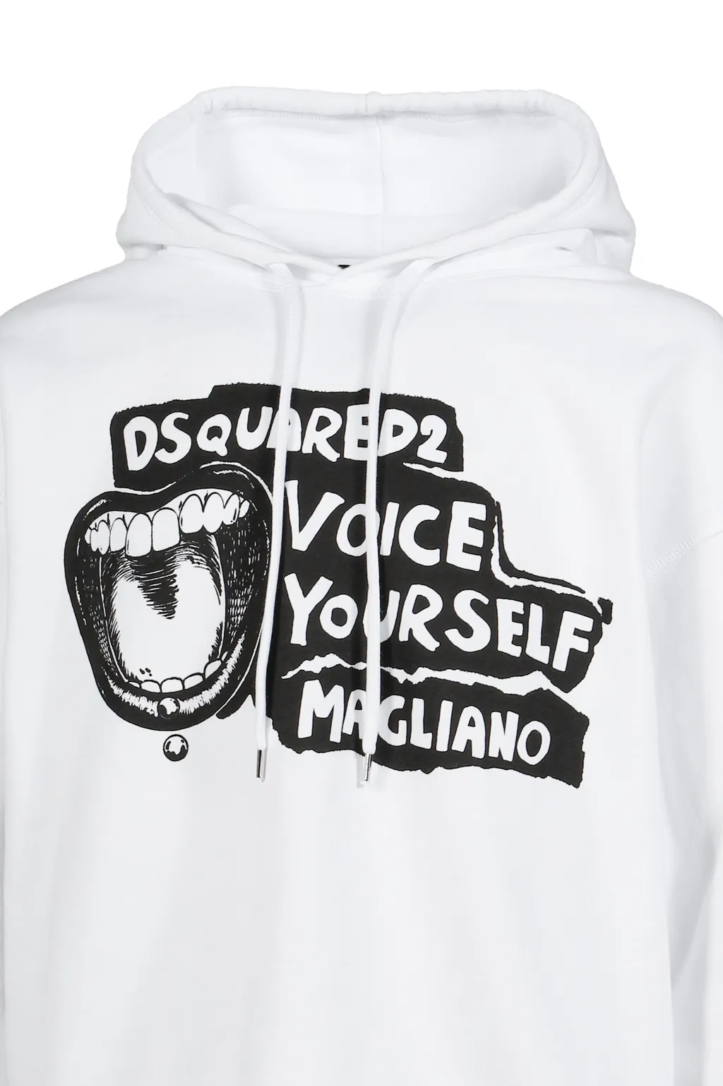 Relax Fit Hoodie / Wht