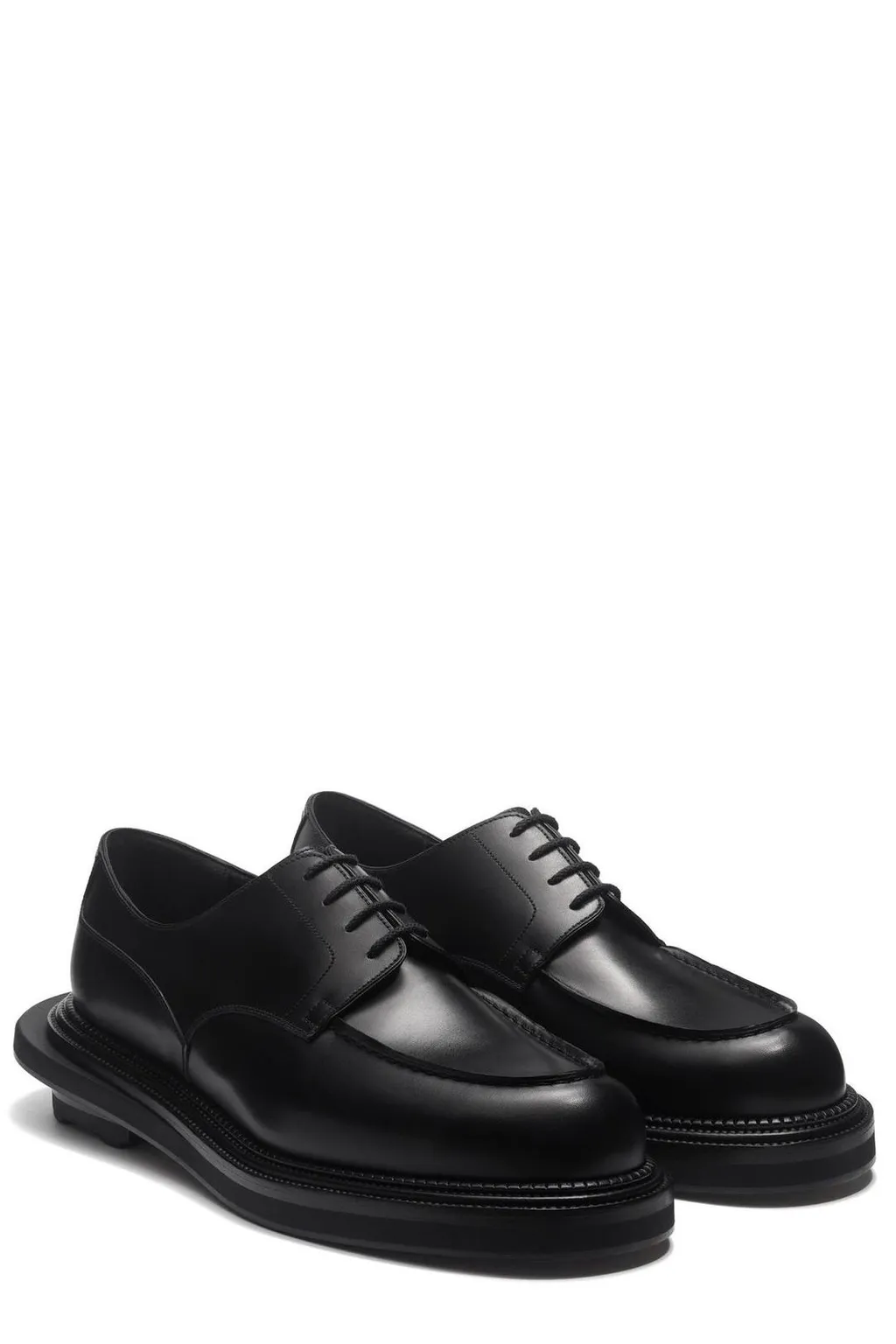 J.M. Weston Sacai Derby Lace-Up Shoes