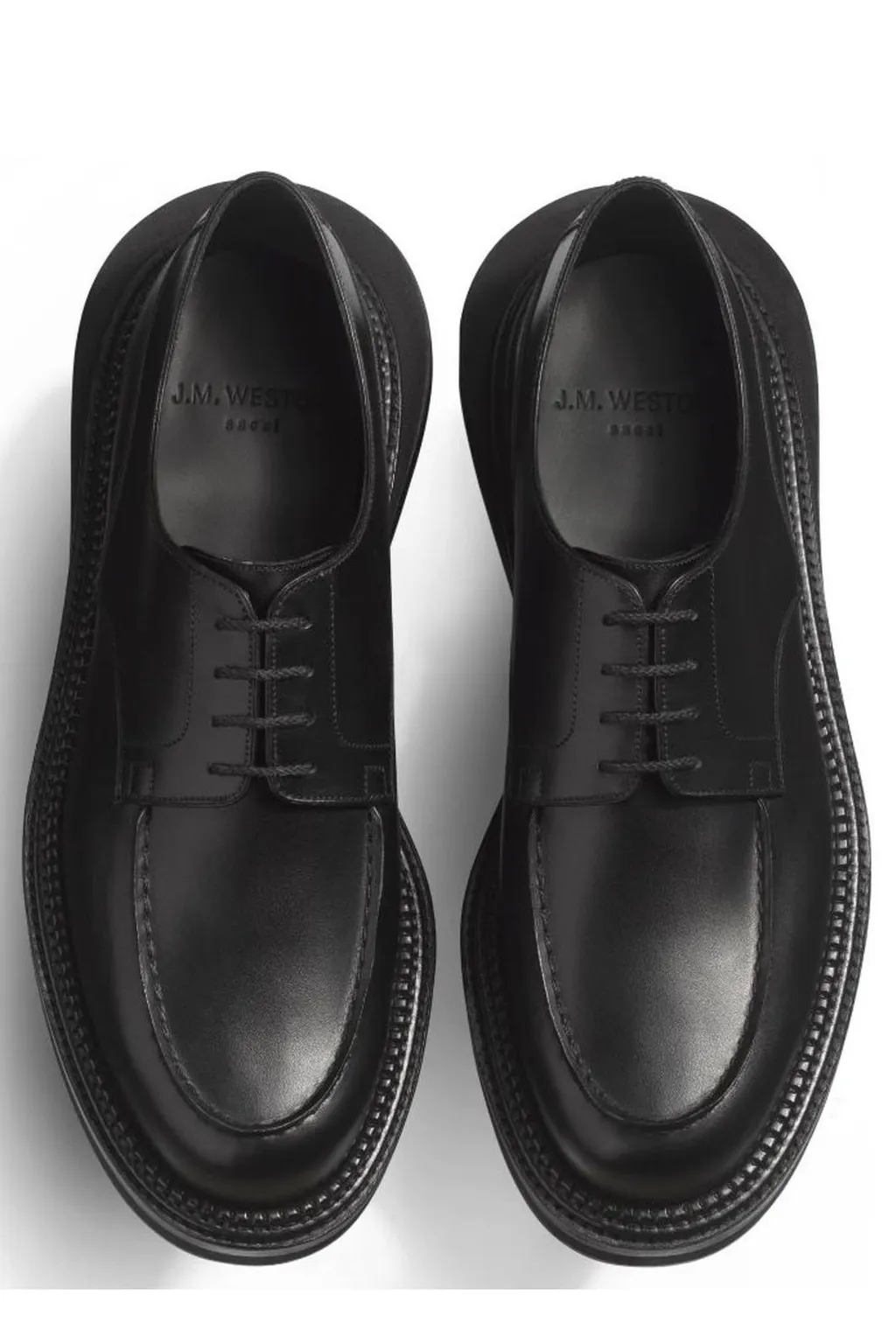 J.M. Weston Sacai Derby Lace-Up Shoes
