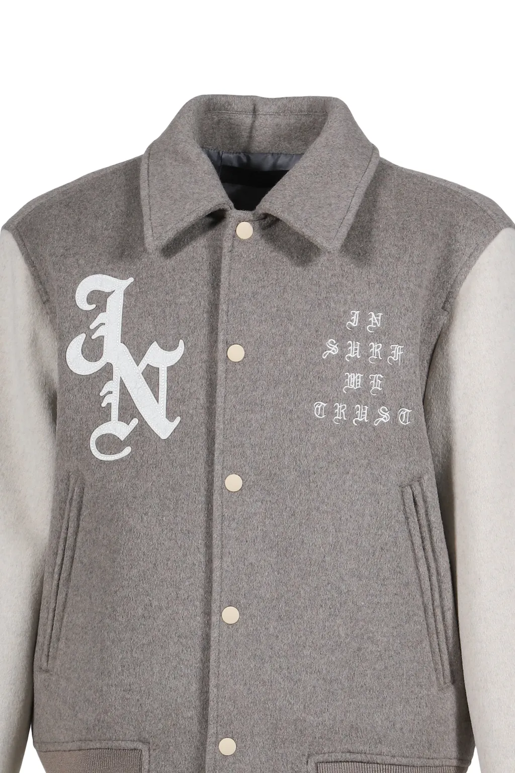 Jn Varsity Jacket / Dust