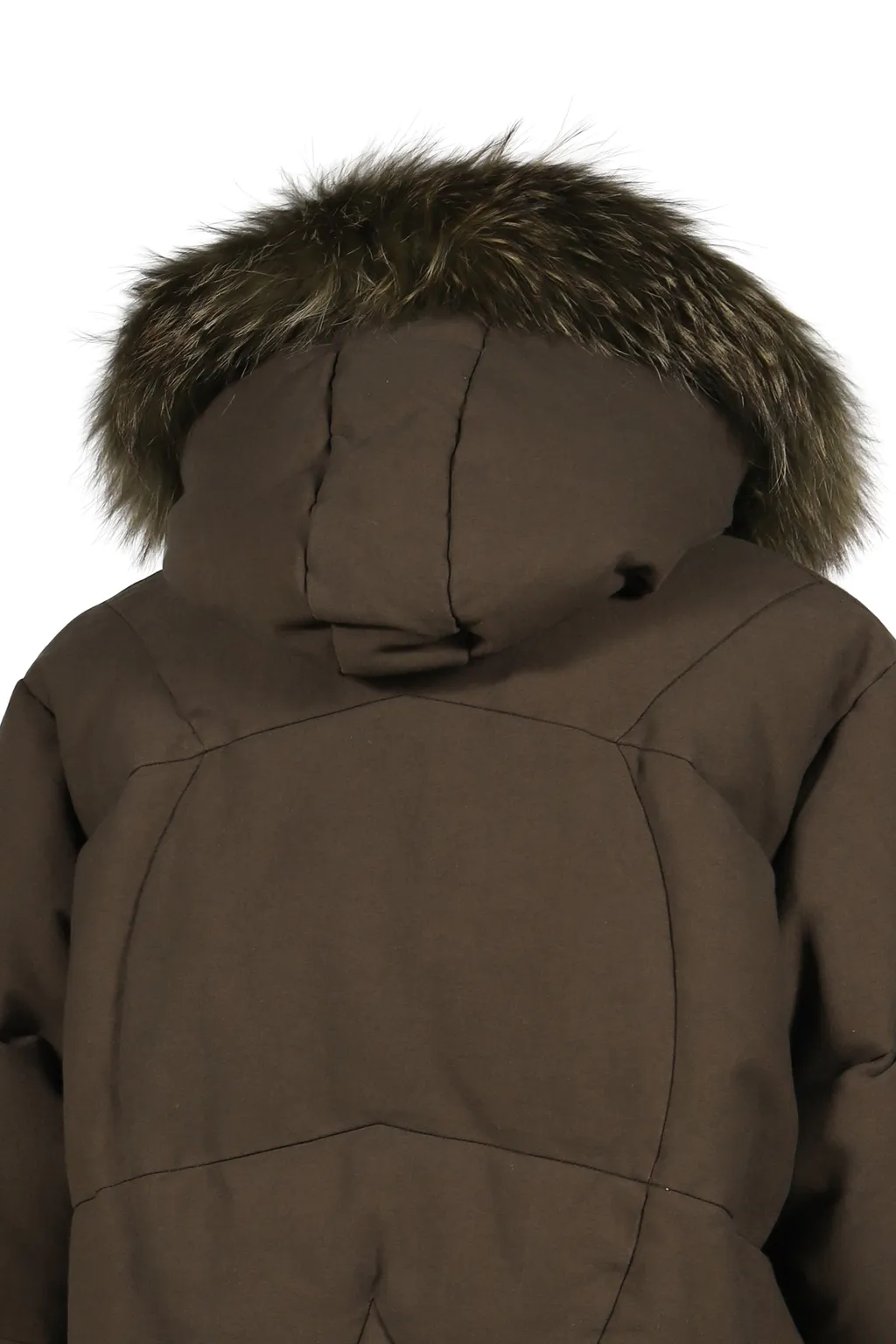 Slide Fur Down Jacket / Dust