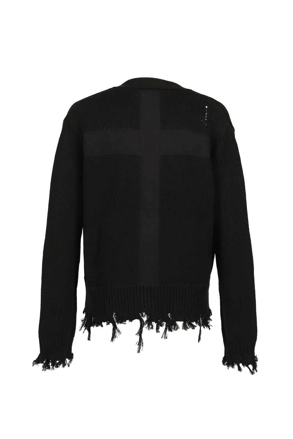 Cross Cardigan / Black