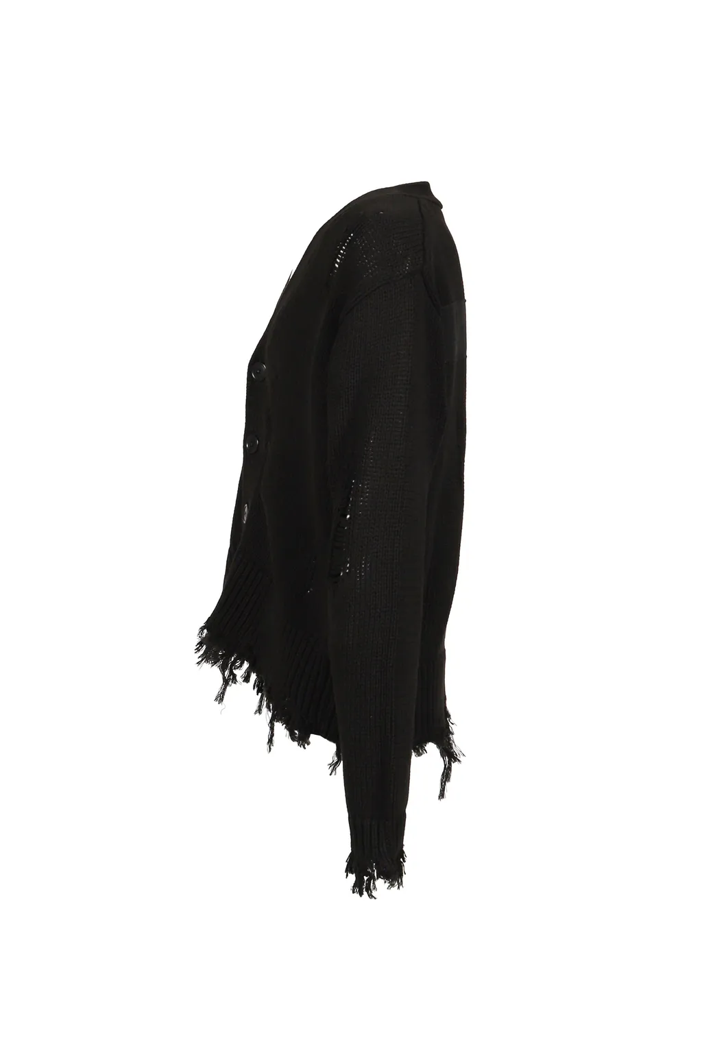 Cross Cardigan / Black