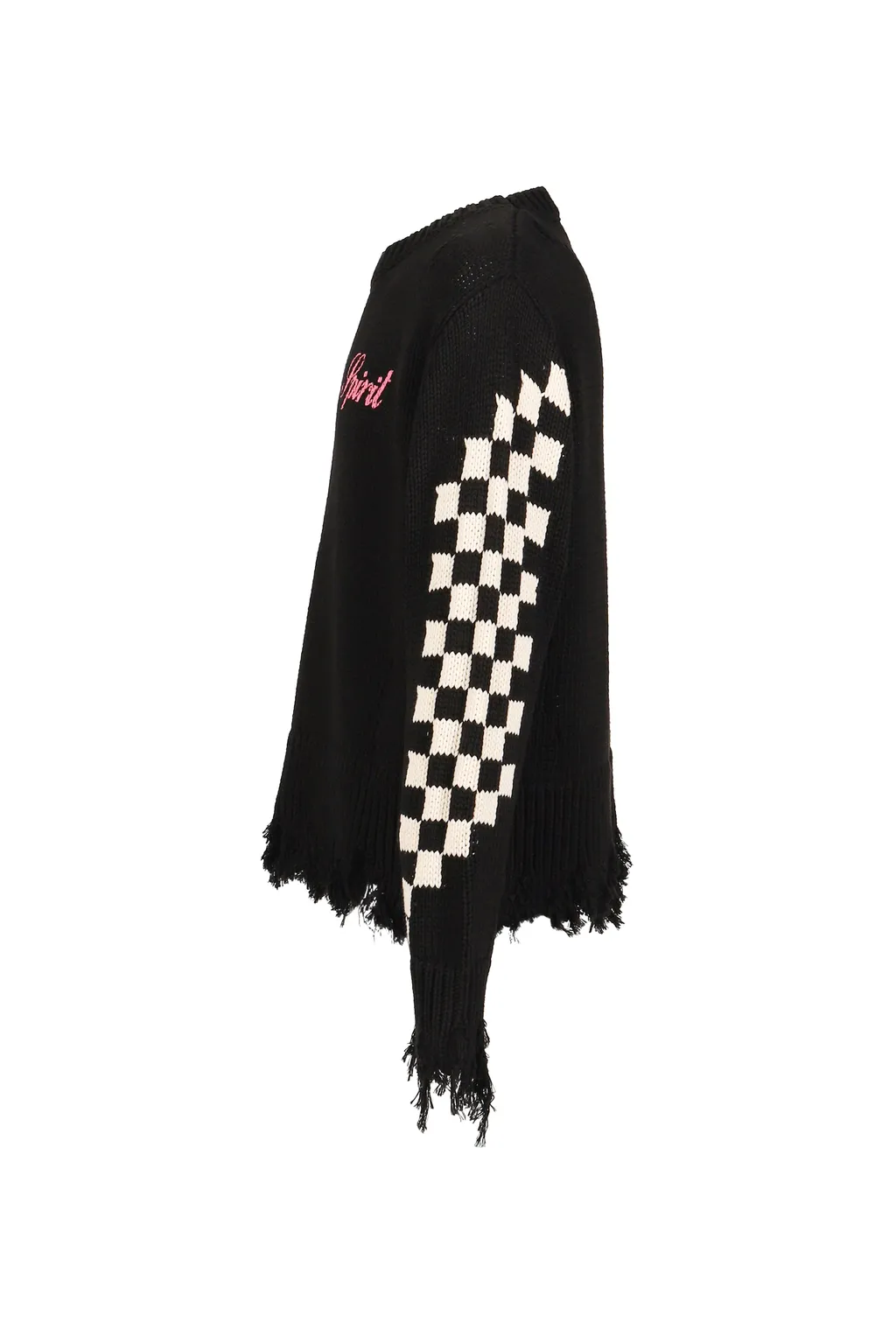 Checker Knit / Black