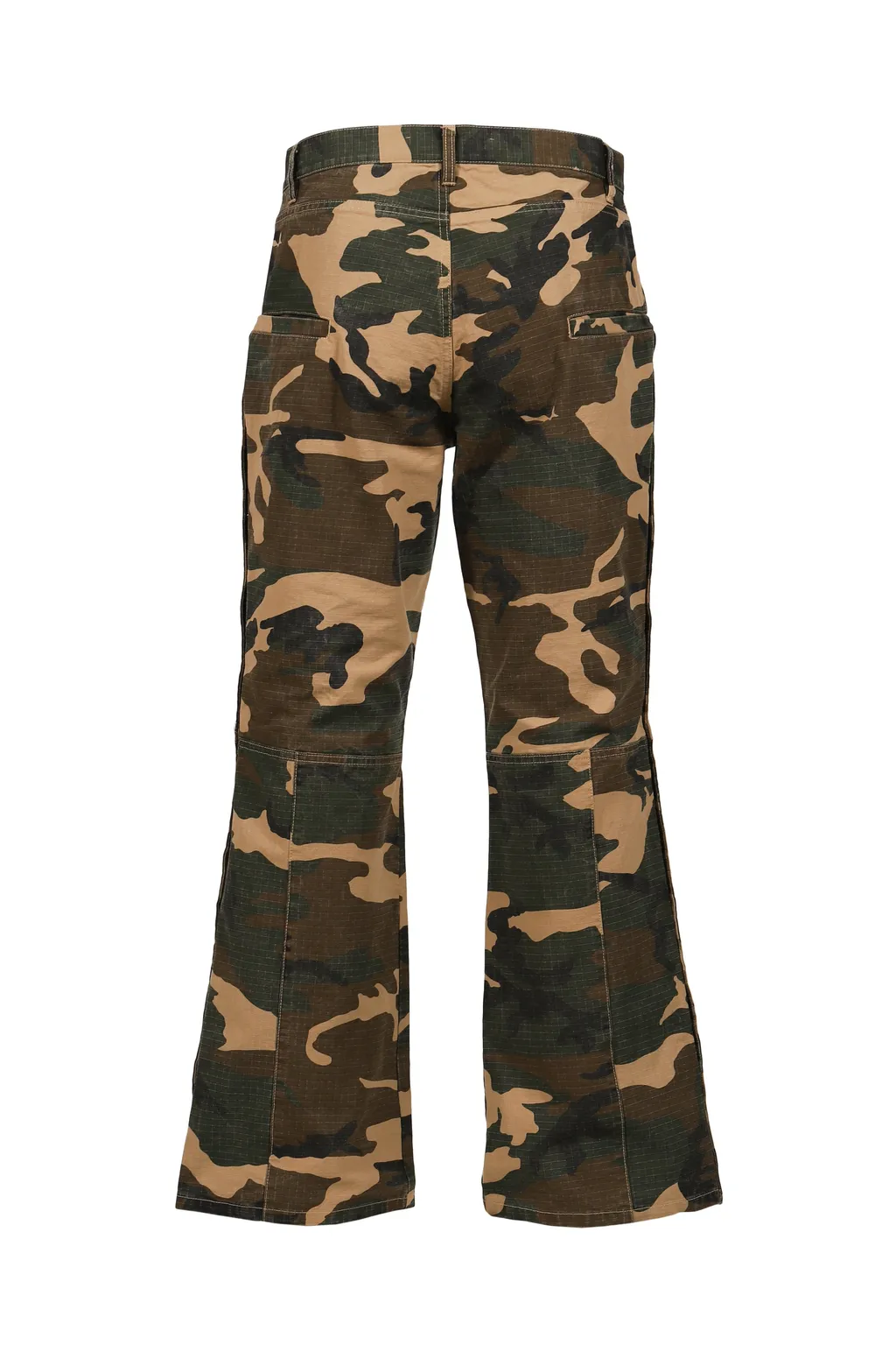 Side Button Pants / Camo