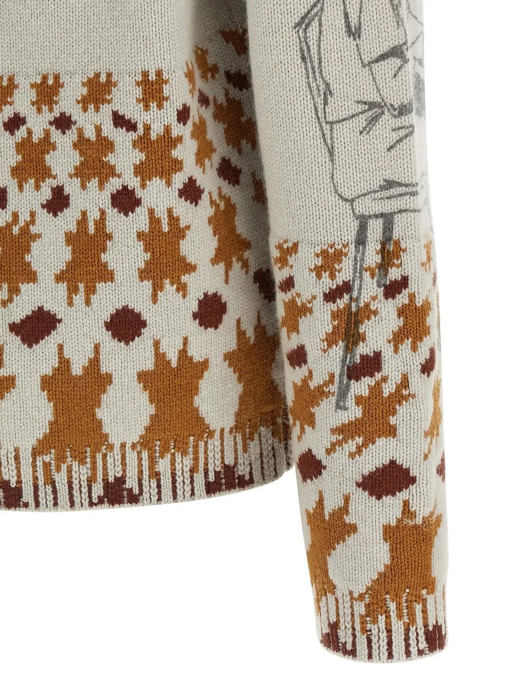 Jw Anderson Print Jacquard Jumper
