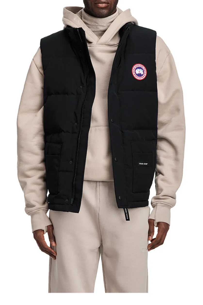 Freestyle Crew Vest - Cr / Blk